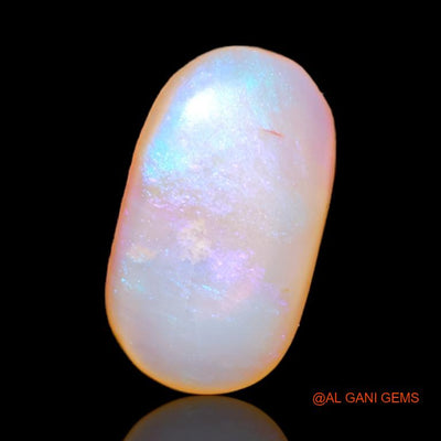 2.85 Cts Natural Australian Fire Opal Oval Cabochon Loose Gemstone For Jewelry 13x7x4 mm A-532