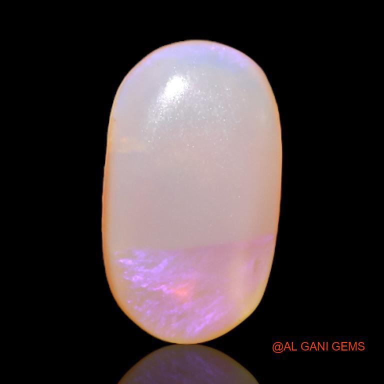 2.85 Cts Natural Australian Fire Opal Oval Cabochon Loose Gemstone For Jewelry 13x7x4 mm A-532