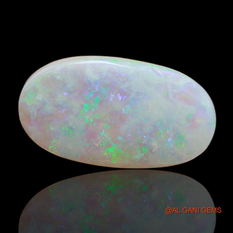 7.90 Cts Unheated Australian Fire Opal Loose Gemstone Fancy Cabochon Natural 21x12x4 mm A-53