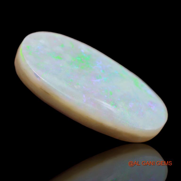 7.90 Cts Unheated Australian Fire Opal Loose Gemstone Fancy Cabochon Natural 21x12x4 mm A-53