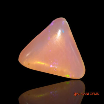 1.85 Cts Natural Australian Fire Opal Trillion Cabochon Loose Gemstone For Jewelry 9x9x3 mm A-545