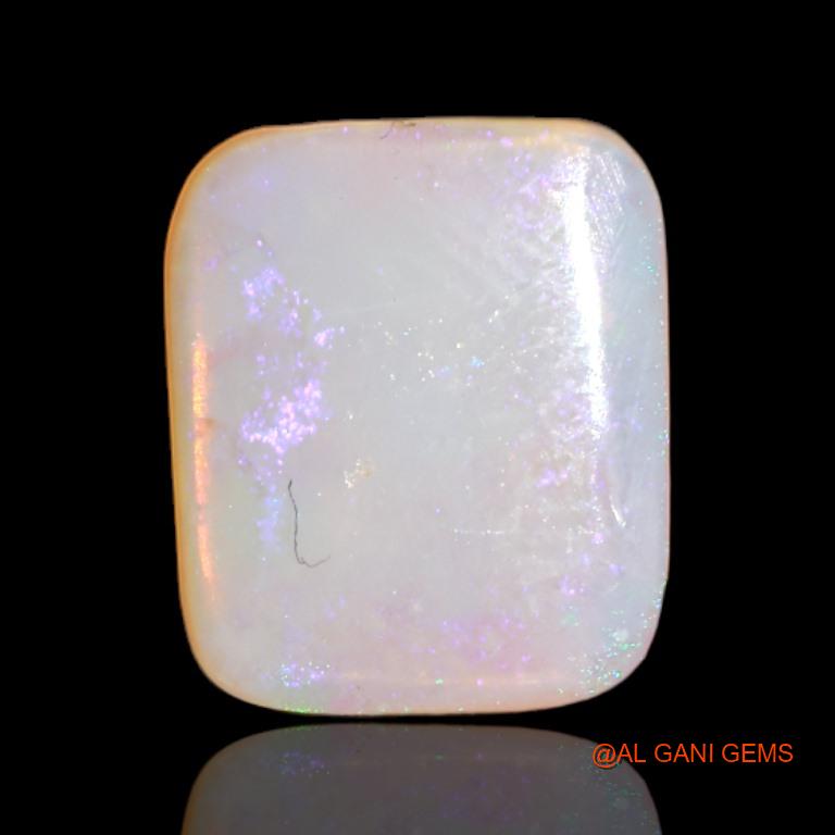2.10 Cts Natural Australian Fire Opal Loose Gemstone Square Cabochon 13x10x1 mm A-546