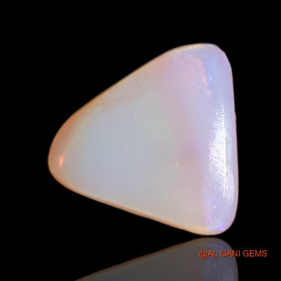 1.80 Cts Natural Australian Fire Opal Loose Gemstone Trillion Cabochon 10x10x2 mm A-548