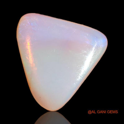 1.80 Cts Natural Australian Fire Opal Loose Gemstone Trillion Cabochon 10x10x2 mm A-548