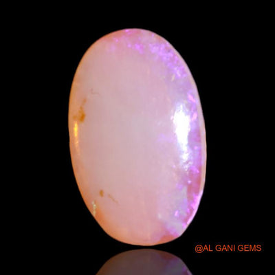 2.90 Cts Natural Australian Fire Opal Loose Gemstone Oval Cabochon 14x9x2 mm A-549