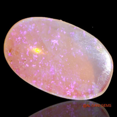2.90 Cts Natural Australian Fire Opal Loose Gemstone Oval Cabochon 14x9x2 mm A-549