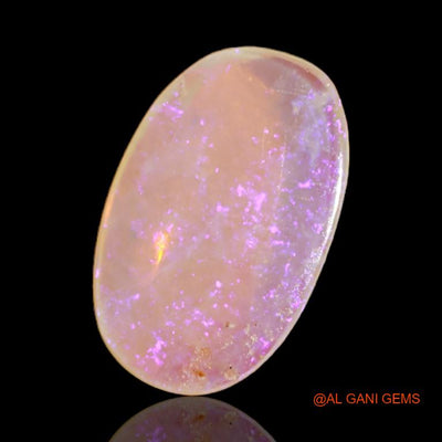2.90 Cts Natural Australian Fire Opal Loose Gemstone Oval Cabochon 14x9x2 mm A-549