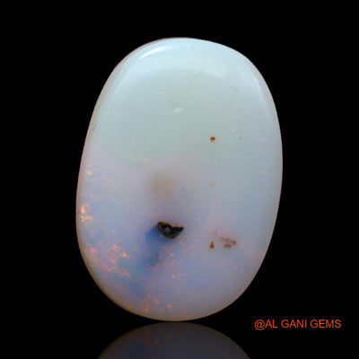 Natural Untreated Fire Opal Loose Gemstone Oval Cabochon From Australia 5.65 Cts 16x12x3 mm A-551