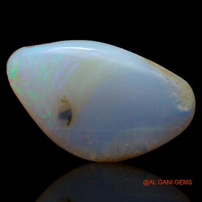 4.65 Cts Unheated Australian Fire Opal Loose Gemstone Fancy Cabochon Natural 18x11x3 mm A-552