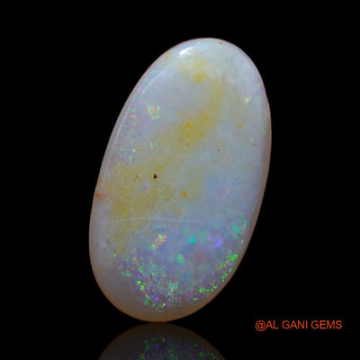 3.60 Cts Natural Australian Fire Opal Loose Gemstone Oval Cabochon 16x9x3 mm A-553