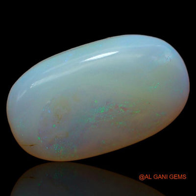 4.50 Cts Natural Australian Fire Opal Oval Cabochon Loose Gemstone For Jewelry 16x9x3 mm A-555