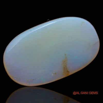 4.50 Cts Natural Australian Fire Opal Oval Cabochon Loose Gemstone For Jewelry 16x9x3 mm A-555