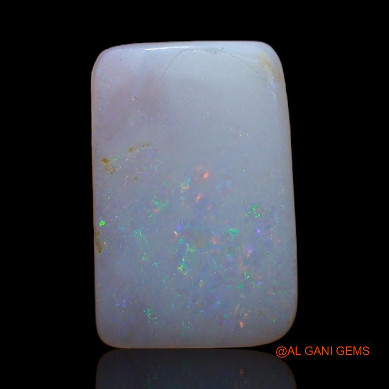 2.65 Cts Natural Australian Fire Opal Loose Gemstone Square Cabochon 13x9x2 mm A-556