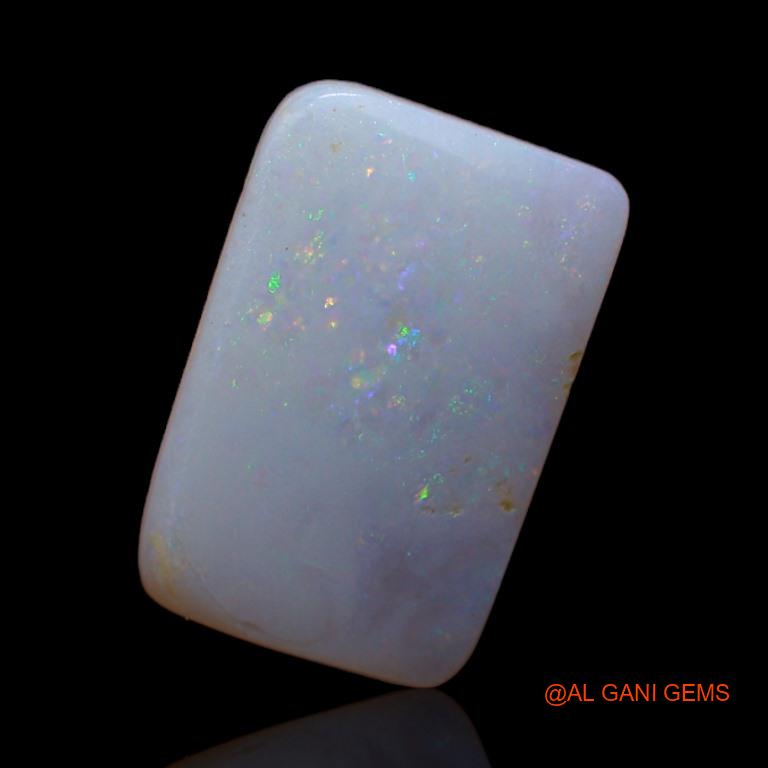 2.65 Cts Natural Australian Fire Opal Loose Gemstone Square Cabochon 13x9x2 mm A-556