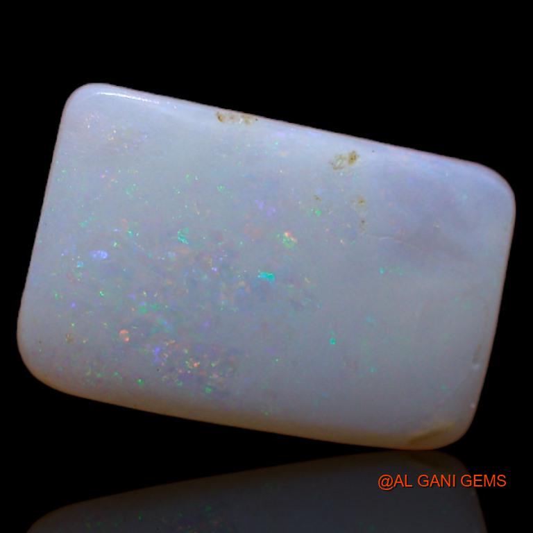 2.65 Cts Natural Australian Fire Opal Loose Gemstone Square Cabochon 13x9x2 mm A-556