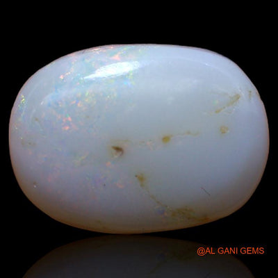 Natural Untreated Fire Opal Loose Gemstone Oval Cabochon From Australia 3.70 Cts 13x9x4 mm A-557