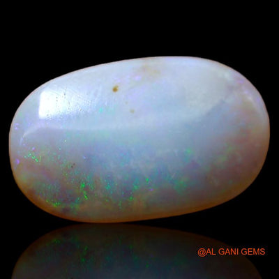 3.30 Cts Natural Australian Fire Opal Loose Gemstone Oval Cabochon 15x9x3 mm A-558