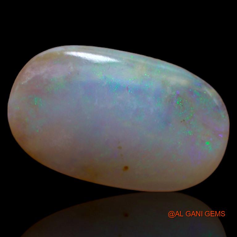 3.30 Cts Natural Australian Fire Opal Loose Gemstone Oval Cabochon 15x9x3 mm A-558