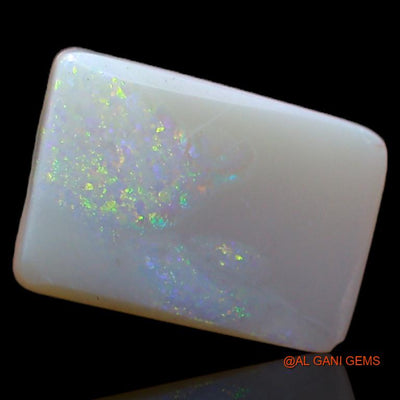 2.85 Cts Unheated Australian Fire Opal Loose Gemstone Square Cabochon Natural 11x7x3 mm A-561