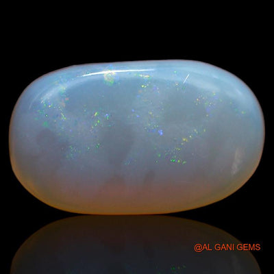 4.75 Cts Natural Australian Fire Opal Loose Gemstone Oval Cabochon 14x8x5 mm A-562