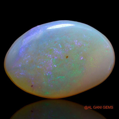 Natural Fire Opal Gemstone 3.35 Cts Loose Fancy Cabochon From Australia 13x9x4 mm A-563
