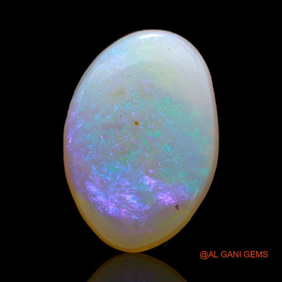 Natural Fire Opal Gemstone 3.35 Cts Loose Fancy Cabochon From Australia 13x9x4 mm A-563