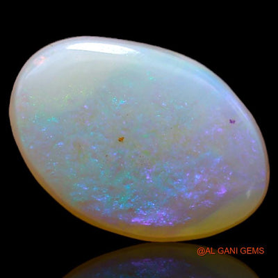 Natural Fire Opal Gemstone 3.35 Cts Loose Fancy Cabochon From Australia 13x9x4 mm A-563