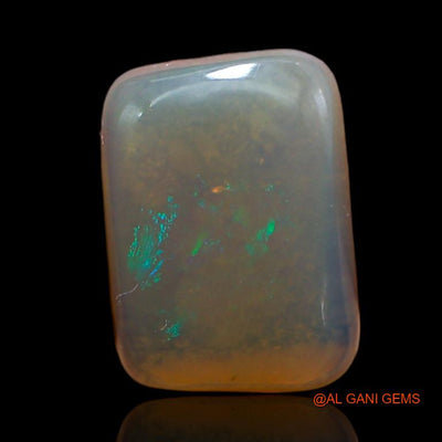 3.90 Cts Natural Australian Fire Opal Loose Gemstone Square Cabochon 13x9x3 mm A-564