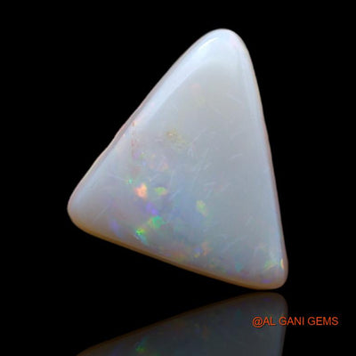 3.05 Cts Unheated Australian Fire Opal Loose Gemstone Trillion Cabochon Natural 13x10x3 mm A-565