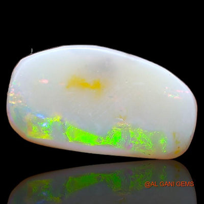 Natural Untreated Fire Opal Loose Gemstone Fancy Cabochon From Australia 2.20 Cts 13x7x2 mm A-566