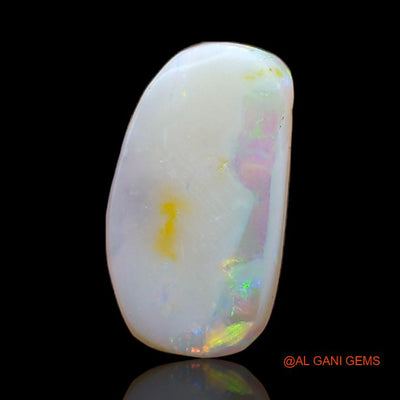 Natural Untreated Fire Opal Loose Gemstone Fancy Cabochon From Australia 2.20 Cts 13x7x2 mm A-566