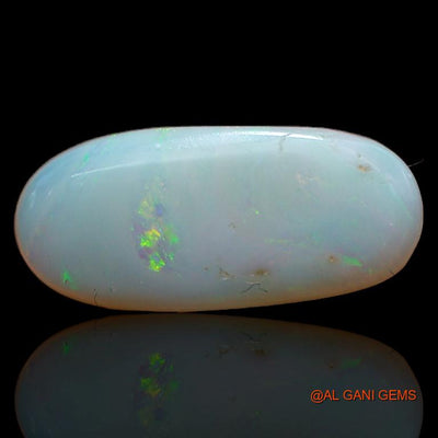 3.65 Cts Natural Australian Fire Opal Loose Gemstone Oval Cabochon 17x7x3 mm A-568