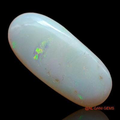 3.65 Cts Natural Australian Fire Opal Loose Gemstone Oval Cabochon 17x7x3 mm A-568