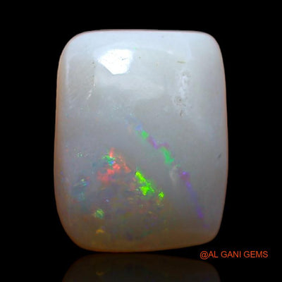 3.70 Cts Natural Australian Fire Opal Loose Gemstone Square Cabochon 11x8x4 mm A-569