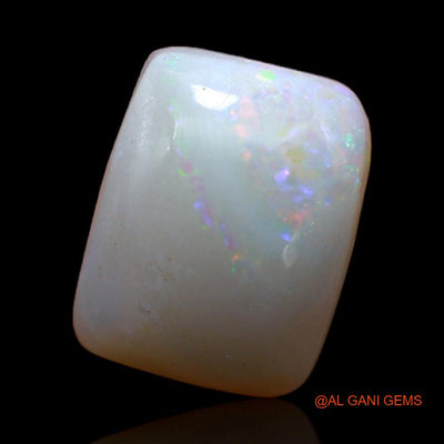 3.70 Cts Natural Australian Fire Opal Loose Gemstone Square Cabochon 11x8x4 mm A-569