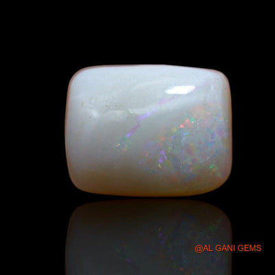 3.70 Cts Natural Australian Fire Opal Loose Gemstone Square Cabochon 11x8x4 mm A-569