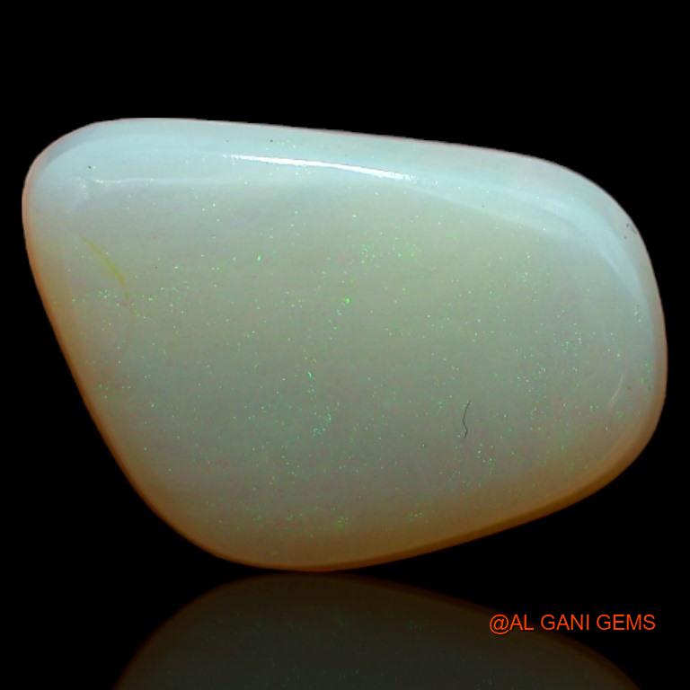 4.35 Cts Natural Australian Fire Opal Fancy Cabochon Loose Gemstone For Jewelry 12x9x4 mm A-572