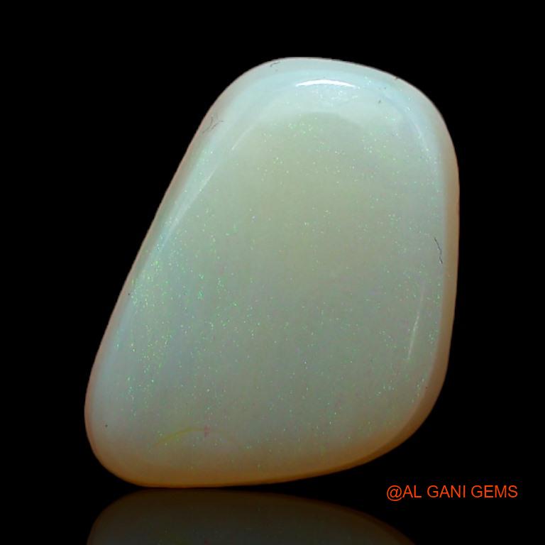 4.35 Cts Natural Australian Fire Opal Fancy Cabochon Loose Gemstone For Jewelry 12x9x4 mm A-572