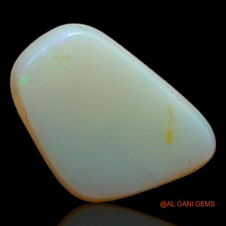 4.35 Cts Natural Australian Fire Opal Fancy Cabochon Loose Gemstone For Jewelry 12x9x4 mm A-572