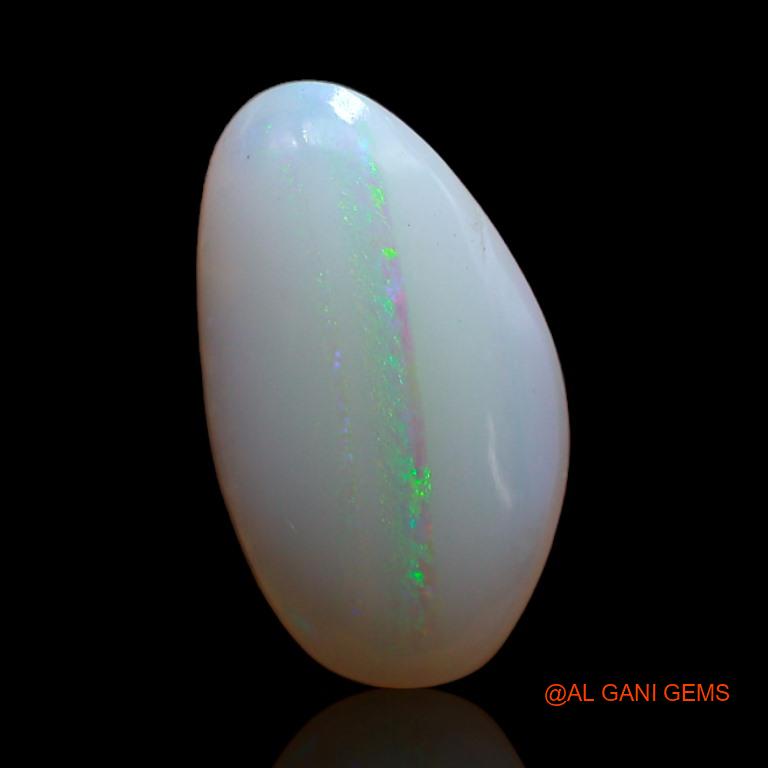 3.30 Cts Natural Australian Fire Opal Fancy Cabochon Loose Gemstone For Jewelry 15x8x4 mm A-573