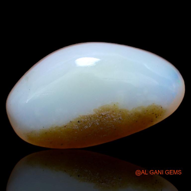 3.30 Cts Natural Australian Fire Opal Fancy Cabochon Loose Gemstone For Jewelry 15x8x4 mm A-573