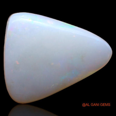 1.80 Cts Natural Australian Fire Opal Trillion Cabochon Loose Gemstone For Jewelry 12x10x2 mm A-575