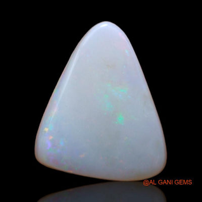 1.80 Cts Natural Australian Fire Opal Trillion Cabochon Loose Gemstone For Jewelry 12x10x2 mm A-575