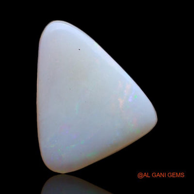 1.80 Cts Natural Australian Fire Opal Trillion Cabochon Loose Gemstone For Jewelry 12x10x2 mm A-575