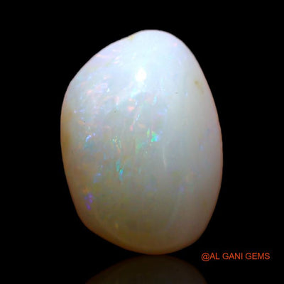 2.55 Cts Natural Australian Fire Opal Loose Gemstone Fancy Cabochon 10x7x5 mm A-576