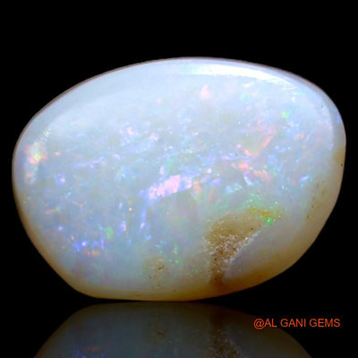 2.55 Cts Natural Australian Fire Opal Loose Gemstone Fancy Cabochon 10x7x5 mm A-576