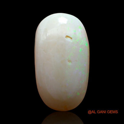 Natural Fire Opal Gemstone 3.90 Cts Loose Oval Cabochon From Australia 16x9x4 mm A-579