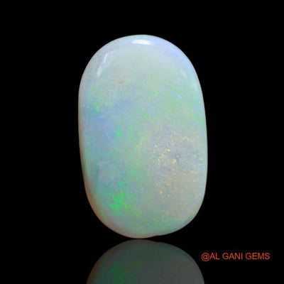Natural Untreated Fire Opal Loose Gemstone Fancy Cabochon From Australia 10.00 Cts 22x14x5 mm A-57