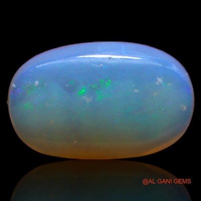 3.00 Cts Unheated Australian Fire Opal Loose Gemstone Oval Cabochon Natural 13x8x4 mm A-581