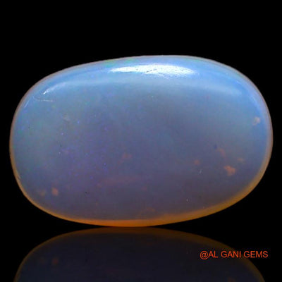 3.00 Cts Unheated Australian Fire Opal Loose Gemstone Oval Cabochon Natural 13x8x4 mm A-581